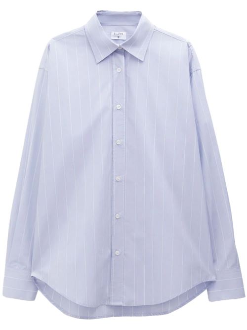 Powder blue/chalk white organic cotton shirt FILIPPA K | 3019740